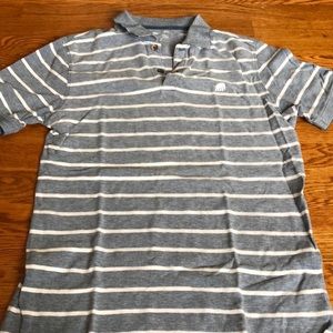 Men’s banana republic striped polo size small